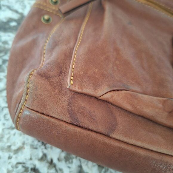 Sundance Brown Leather Crossbody - Picture 13 of 13